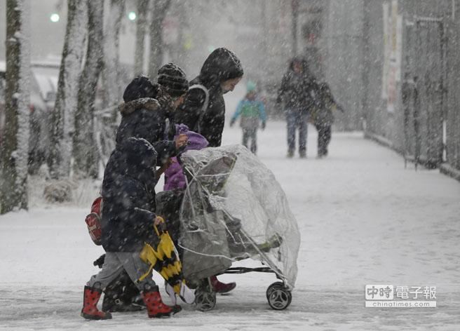 大風雪襲美東估7000萬人受影響 國際 中時