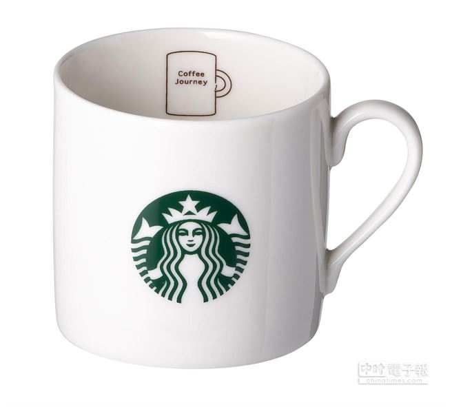 星巴克咖啡旅程贈品馬克杯。(業者提供)