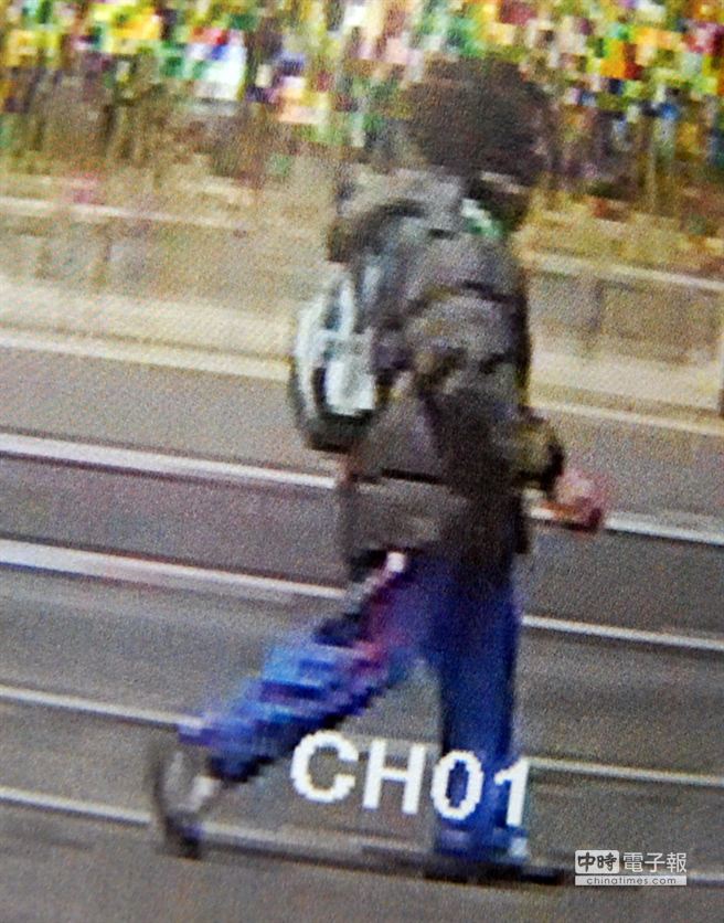 疑似陈佳富乔装的变装怪客涉嫌腌头案。（中时资料照）