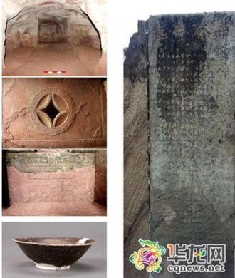 重慶高速路 挖出4座東漢崖墓
