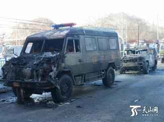 新疆恐怖份子襲警 11死、1被捕