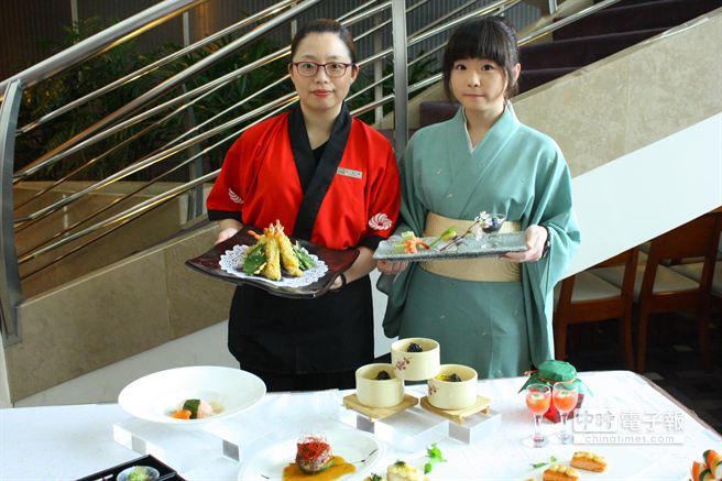 新竹國賓飯店推出「日本美食節」。（黃筱珮攝）