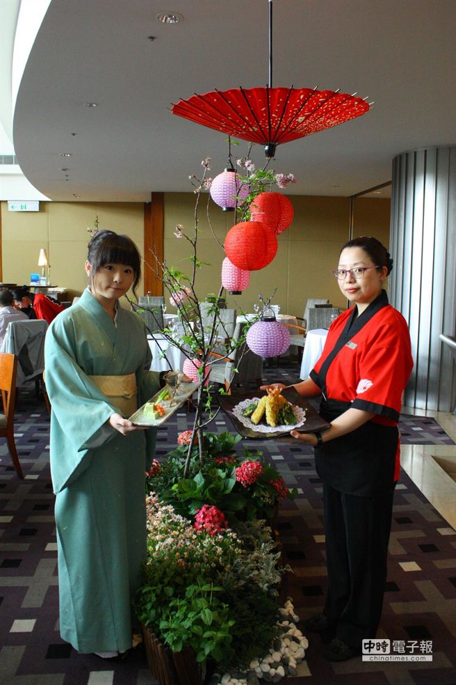 新竹國賓飯店推出「日本美食節」。（黃筱珮攝）