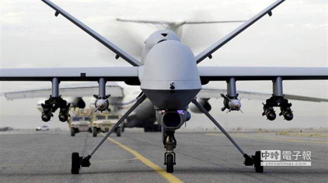 英國將派出無人機「死神」到中東支援攻擊伊斯蘭國，主要任務是收集情報。（新華社）
