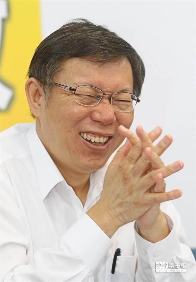 無黨籍台北市長參選人柯文哲。（中時資料照）