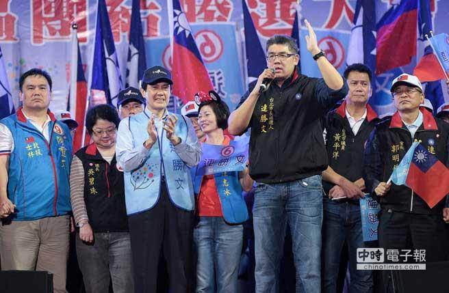 連勝文呼籲：用選票制裁抹黑等惡劣行為。（資料照片）
