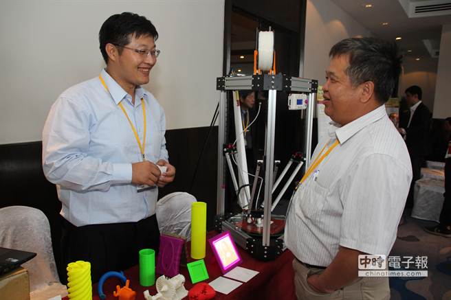 創志科技股份有限公司研發3D列表機進軍馬來西亞及印尼。（葉書宏攝）