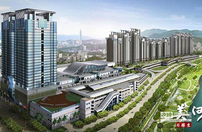 美河市建案的土地是北市府向民眾強制徵收的，最後卻成為私有土地開發建案，監委調查揭開部分黑幕。(圖／翻攝自日勝生網頁)