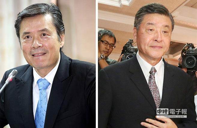 國安會秘書長金溥聰(左)請辭獲准，遺缺由高華柱接任。(本報資料照片)