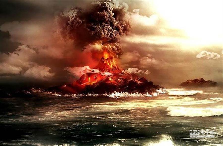 超級火山爆發，影響類似彗星撞地球或核彈大戰。(圖摘自www.bz1111.com) 