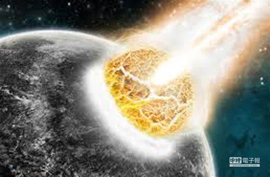 大顆彗星來襲，真的會導致人類末日。(圖摘自www.zcool.com.cn) 