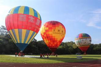 全國大專首見 亞太熱氣球起飛