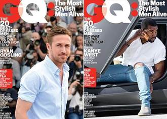 肯伊斯威特、雷恩葛斯林和布萊德彼特等入選美國《GQ》20位最有型街頭型男 推出5款特別號封面