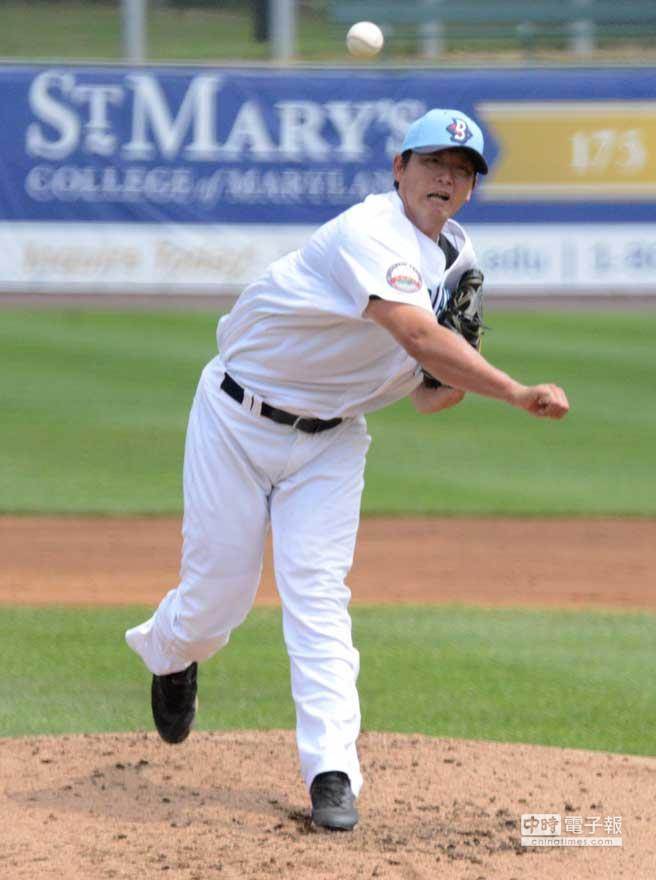 建仔今為南馬里蘭藍蟹隊3度先發登板。(藍蟹隊提供)