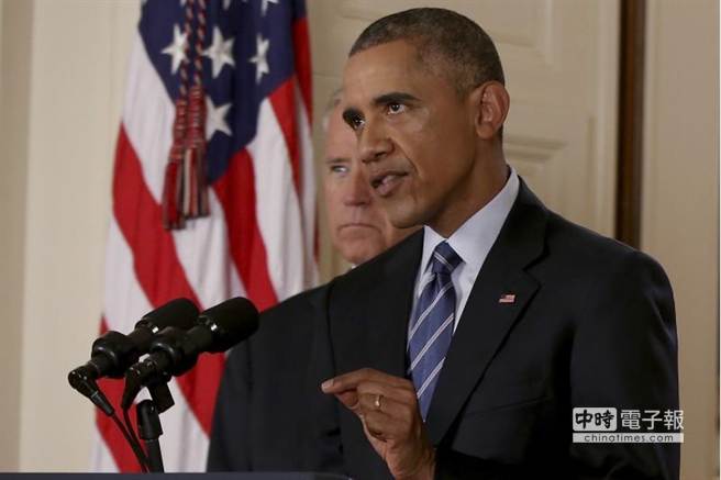 美國總統歐巴馬宣稱，國會阻止伊核協議的任何立法他都將予以否決。（美聯社）
