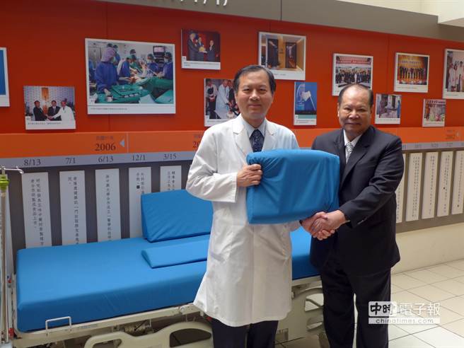 助塵爆傷患喬福公司捐防褥床墊 生活 中時