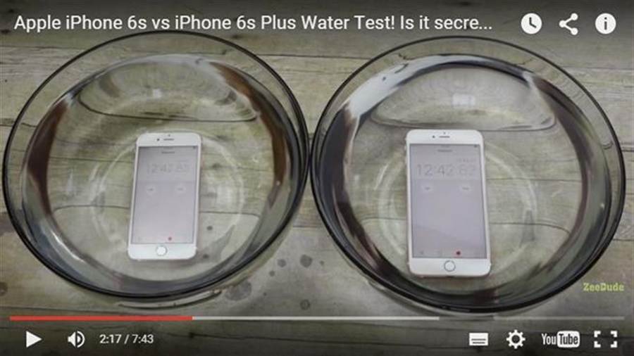 有影嘸 Iphone 6s偷加防水功能 科技 中時電子報
