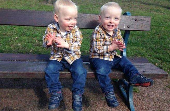 現在快2歲大的Lucas與Louie過得既開心又健康。（圖／育兒小百科）