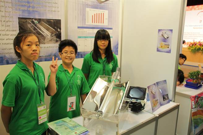 台灣學生發明太陽能土壤滅菌系統。（教育部提供）