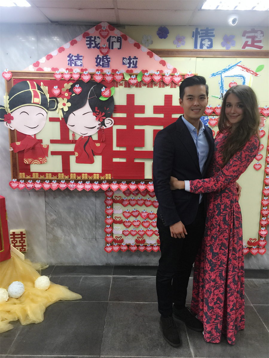 瑞莎慶祝老公生日登記結婚 順便擺脫無國籍 - 娛樂 - 中時