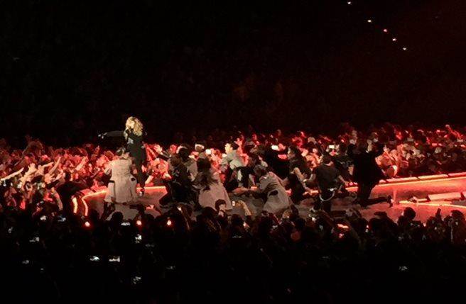 瑪丹娜《Rebel Heart》演唱會台灣站。(圖/讀者提供)