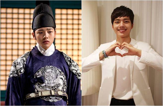 吕珍九在《拥抱太阳的月亮》中饰演金秀贤角色的小时候。(图/韩网、吕珍九脸书)