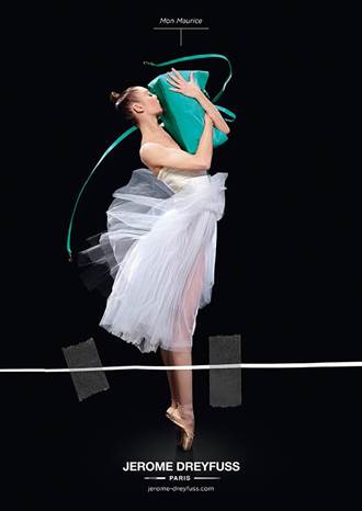 Jerome Dreyfuss新包廣告亮相 芭蕾舞伶狠愛時尚界彼得潘