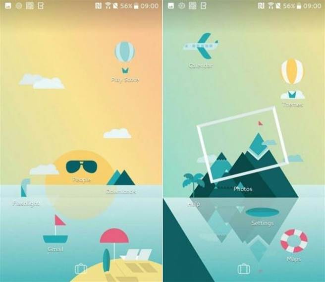 HTC 10桌面截圖揭露Sense UI 8.0的新功能。（圖／翻攝安卓中文網）