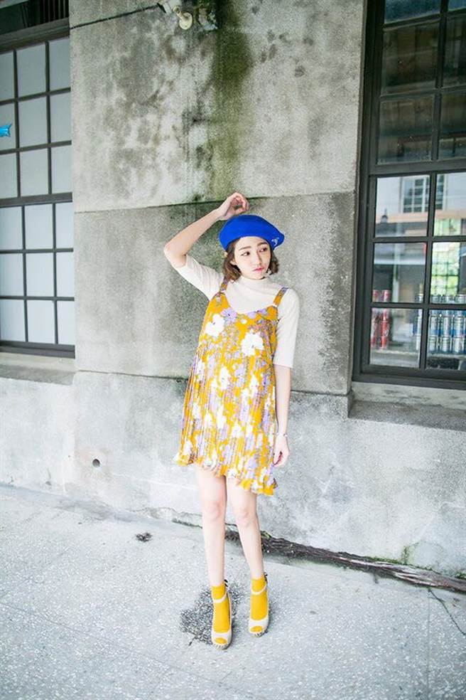 伊林模特兒曾智希（圖片來源：摘自曾智希臉書）