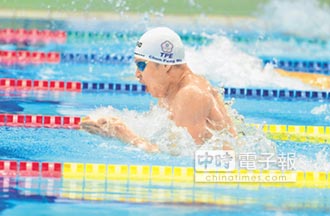 日本游泳公開賽 挑戰全國紀錄 吳浚鋒飲恨