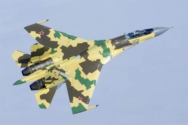 俄羅斯空軍Su-35戰鬥機。（網路照片）