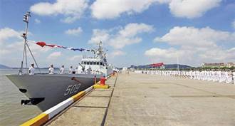 最新一艘056型護衛艇進入解放軍東海艦隊