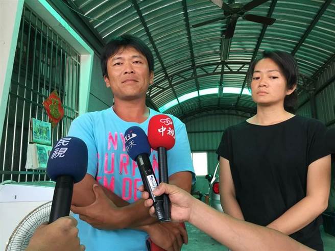 黃文忠小兒子黃明泉受訪希望趕快完成協商。(郭韋綺攝)