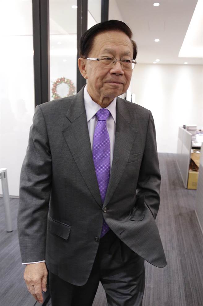 準海基會董事長田弘茂。（方濬哲攝）