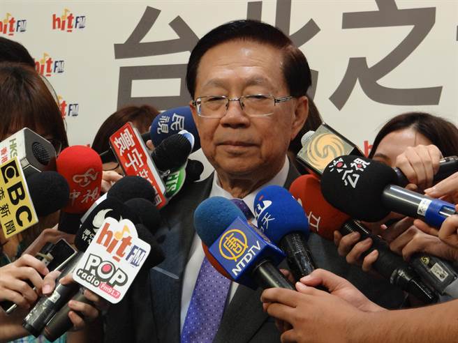 前外交部長田弘茂即將出任蔡政府首任海基會董事長，並於今天上午接受電台專訪。(蔡浩祥攝)