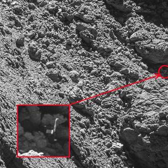 任務結束前 歐太空船意外找到失蹤彗星登陸器
