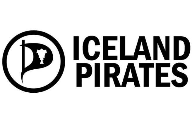 冰島海盜黨標誌。(圖/維基百科) 