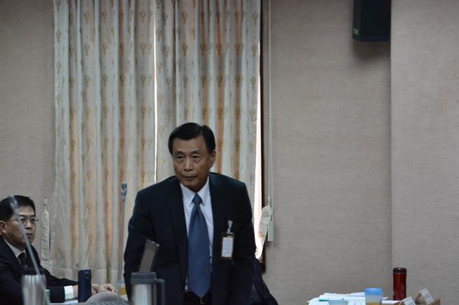 國安局長彭勝竹今天在立法院備詢。呂昭隆攝