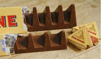 三角巧克力「走山」 消費者傻眼