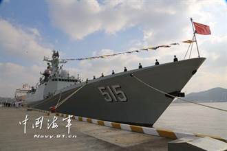 中共第23艘054A護衛艦加入東海艦隊