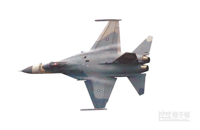 IDF經國號戰機。（本報系資料照片）