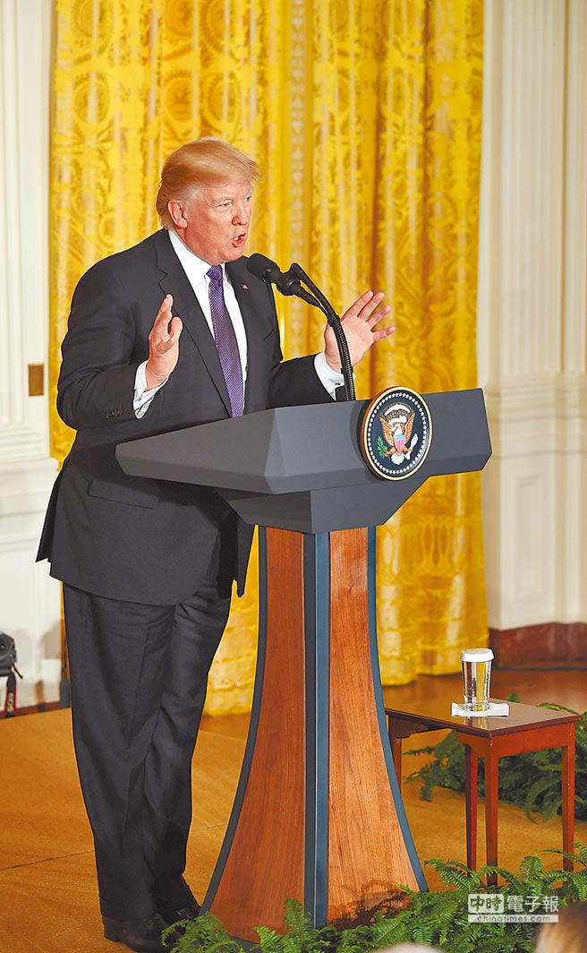 美國總統川普。（新華社資料照片）