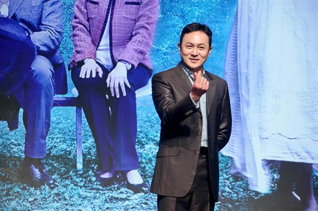 趙擎闊別10年，首度演出台灣戲劇作品《妖精》。（羅永銘攝）