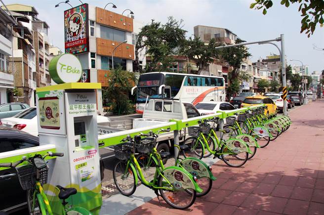 台南低碳輕旅行騎t Bike 穿梭中西區歷史巷弄 旅遊 中時