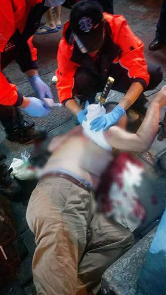 台南市東區傳出凶殺案 男被友人持武士刀刺中後背