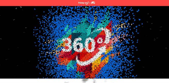 friDay 360 LIVE ON未來商務展網站首頁圖。(圖／friDay購物提供)