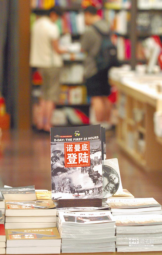 台灣部分書店設有簡體館。（本報系資料照片）
