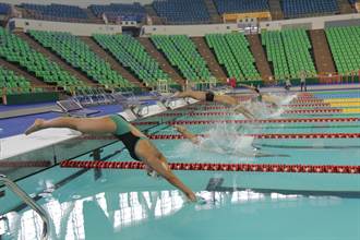 全台首座 世大運活動式泳池今啟用