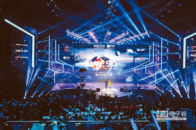 1月12日，世界電子競技運動會全球總決賽在常州開賽。  （新華社）