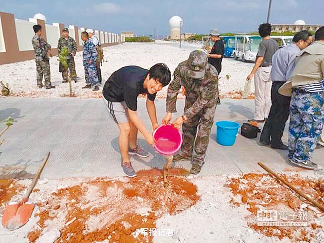 琛航島供水陸南海主權鞏固 兩岸要聞 中國時報